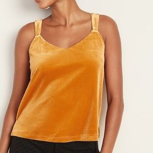 OLD NAVY Orange Velour Cami